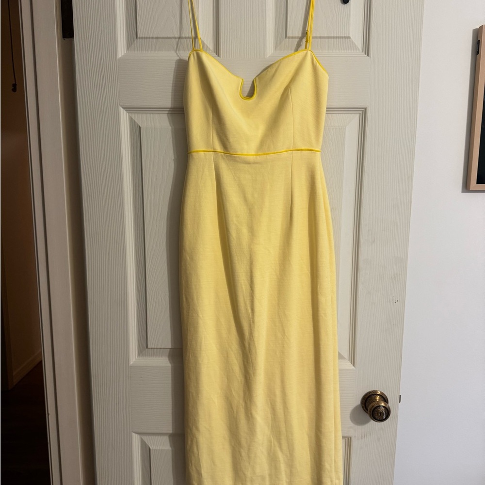 NWT Antonio Melani yellow dress